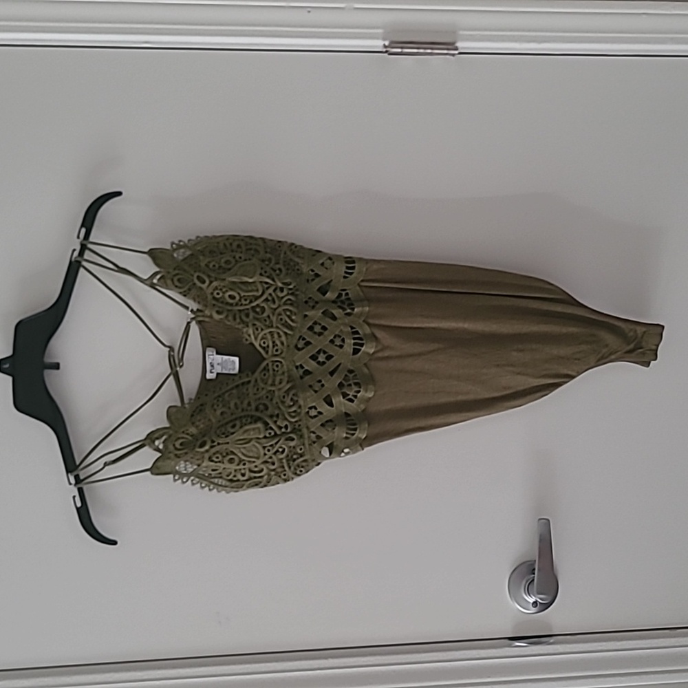 Rue 21 Green Lace Bodysuit